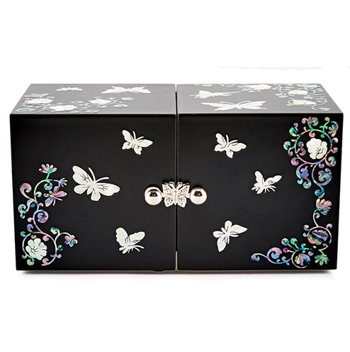 Najeonchilgi Twin Jewelry Box - Butterfly Design (Medium)