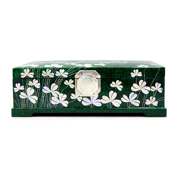 Premium Ottchil Lacquer Cosmos Jewelry Box by Jang Chun-cheol (2-Tier)