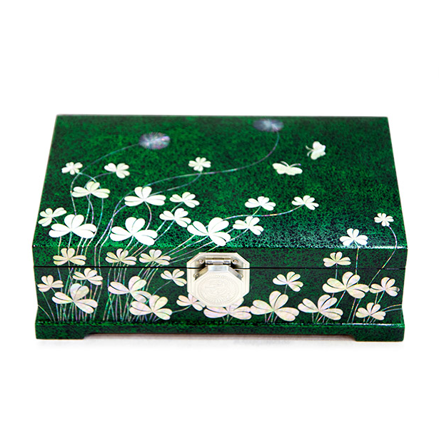 Premium Ottchil Lacquer Cosmos Jewelry Box by Jang Chun-cheol (2-Tier)