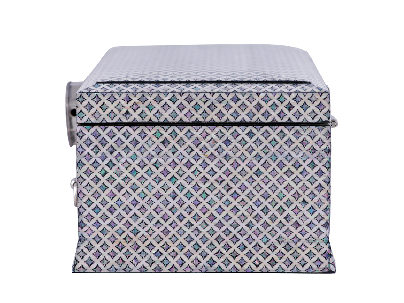 Diamond Chilbo Pattern 2-Drawer Jewelry Chest by Park In-ho