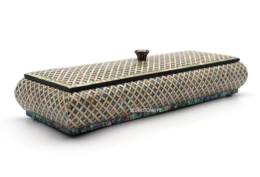 Chilbo Pattern Mother-of-Pearl Stationery Box (Large)