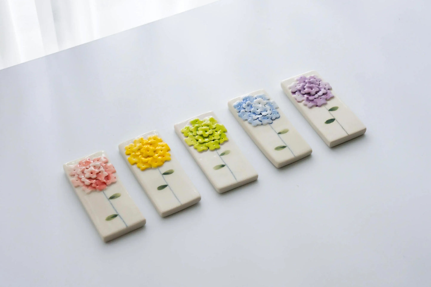 Handcrafted Ceramic Utensil Rest Set