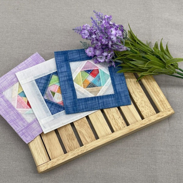 Handmade Ramie Patchwork Coaster