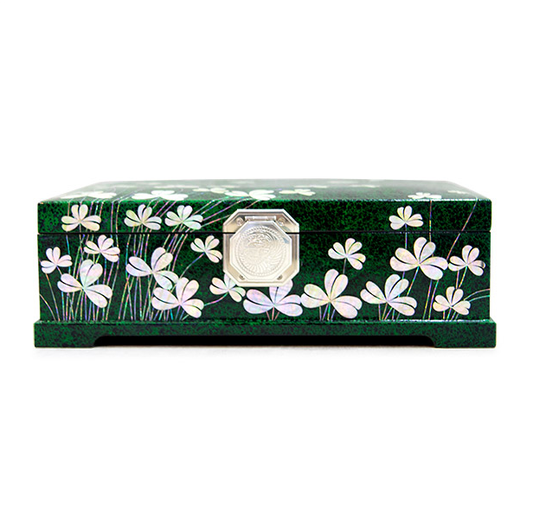 Premium Ottchil Lacquer Cosmos Jewelry Box by Jang Chun-cheol (2-Tier)